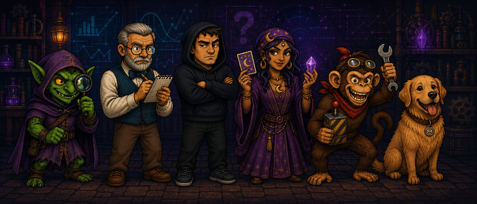 The six agents